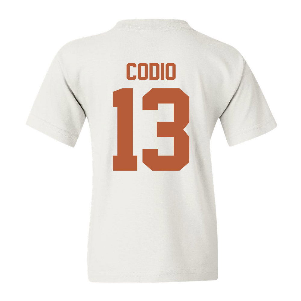 Texas - NCAA Women's Basketball : Jordana Codio - Youth T-Shirt Classic Shersey