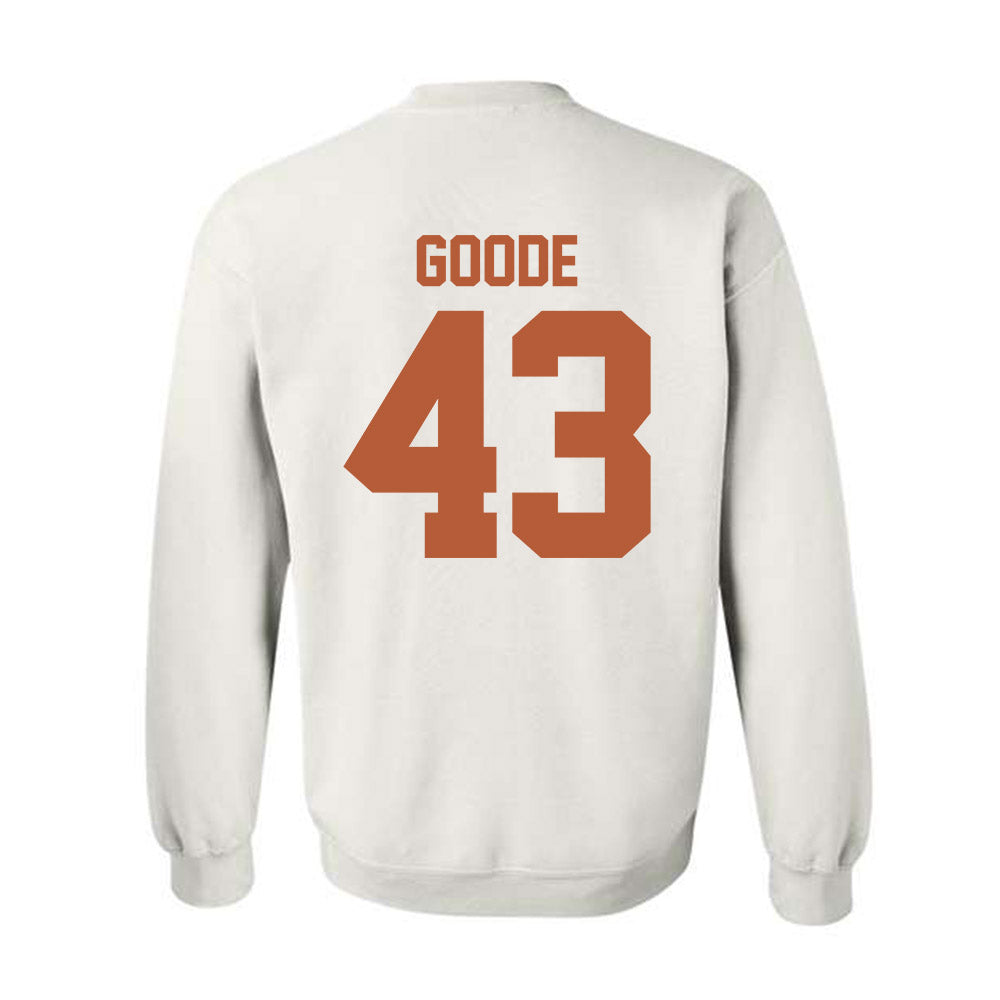 Texas - NCAA Softball : Leighann Goode - Crewneck Sweatshirt Classic Shersey