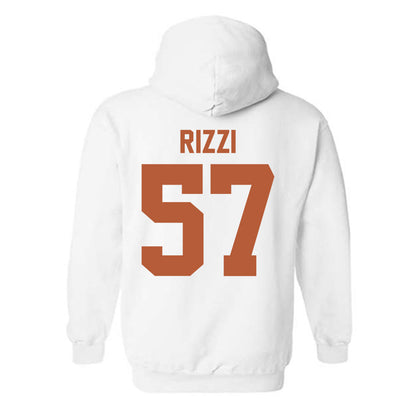 Texas - NCAA Football : Christian Rizzi - Hooded Sweatshirt Classic Shersey