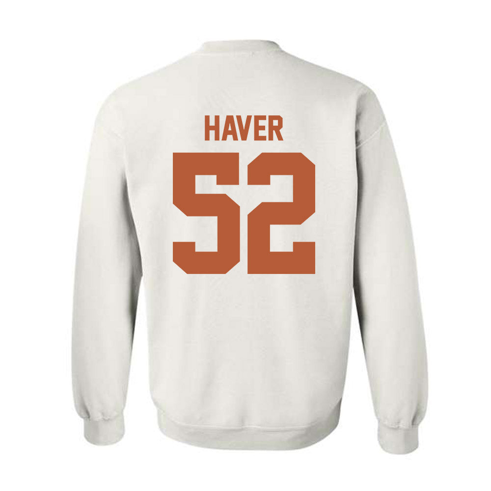 Texas - NCAA Football : Tate Haver - Crewneck Sweatshirt Classic Shersey