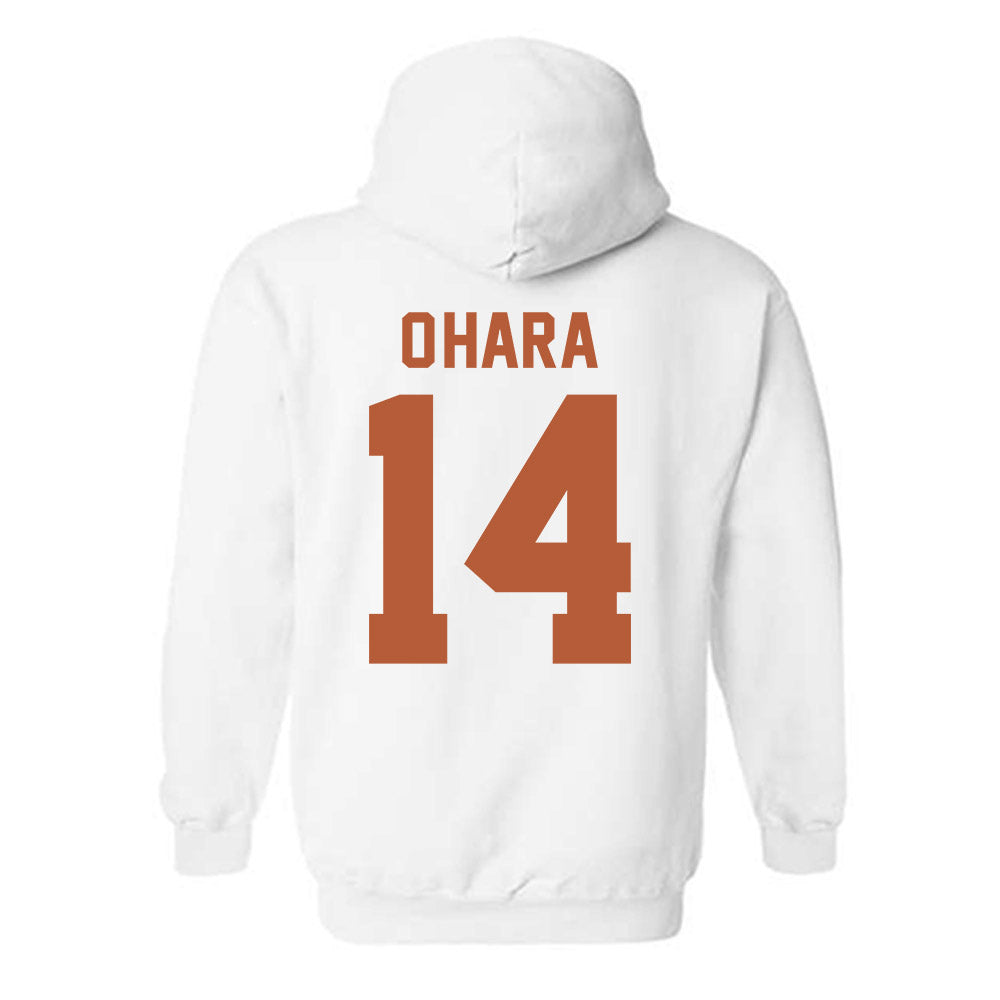 Texas - NCAA Baseball : Cade O'Hara - Hooded Sweatshirt Classic Shersey