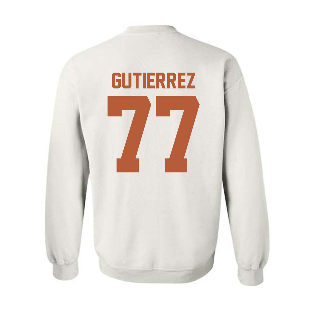 Texas - NCAA Softball : Citlaly Gutierrez - Crewneck Sweatshirt Classic Shersey