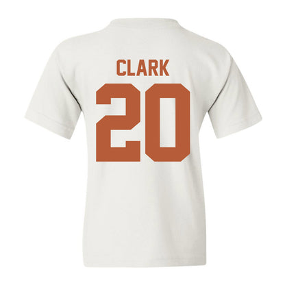 Texas - NCAA Men's Basketball : Preston Clark - Youth T-Shirt Classic Shersey