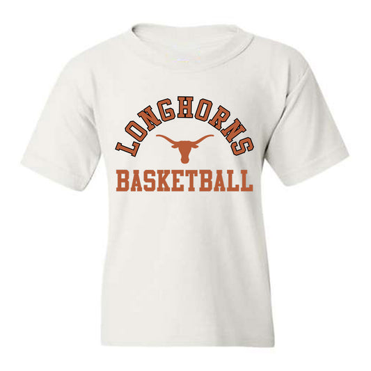 Texas - NCAA Men's Basketball : Max Abmas - Youth T-Shirt Classic Shersey