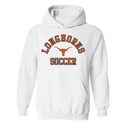 Texas - NCAA Women's Soccer : Megan Hogate - Hooded Sweatshirt Classic Shersey