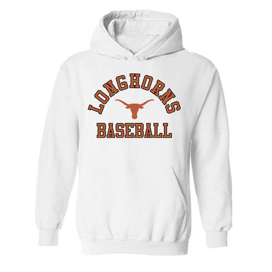 Texas - NCAA Baseball : Blake Peterson - Hooded Sweatshirt Classic Shersey