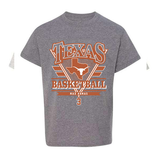 Texas - NCAA Men's Basketball : Max Abmas - Youth T-Shirt Classic Fashion Shersey