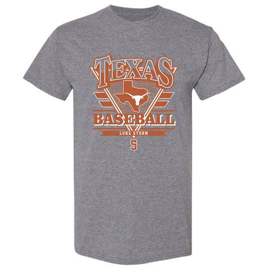 Texas - NCAA Baseball : Luke Storm - T-Shirt Classic Fashion Shersey