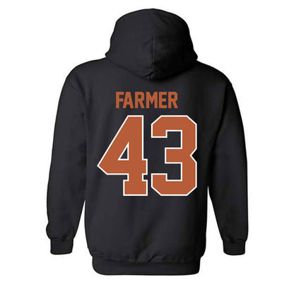 Texas - NCAA Baseball : Tommy Farmer - Hooded Sweatshirt Sports Shersey