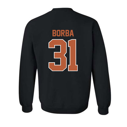 Texas - NCAA Baseball : Casey Borba - Crewneck Sweatshirt Sports Shersey