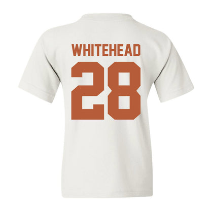 Texas - NCAA Baseball : Ace Whitehead - Youth T-Shirt Sports Shersey