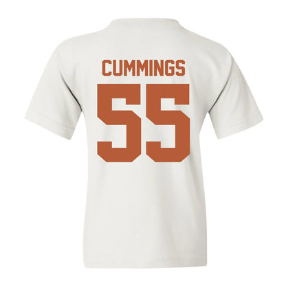 Texas - NCAA Baseball : Casey Cummings - Youth T-Shirt Sports Shersey