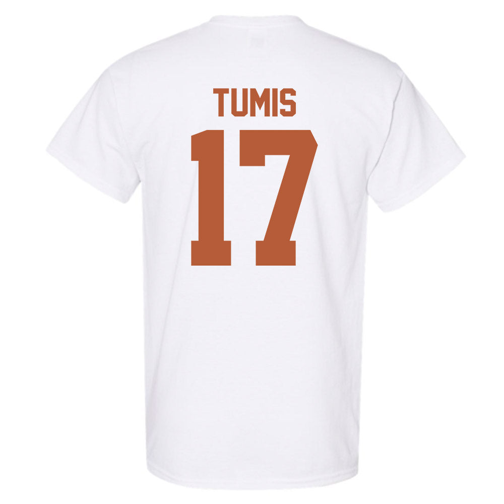 Texas - NCAA Baseball : Easton Tumis - T-Shirt Sports Shersey