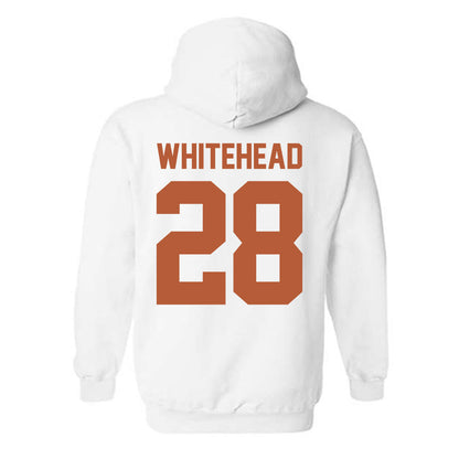 Texas - NCAA Baseball : Ace Whitehead - Hooded Sweatshirt Sports Shersey