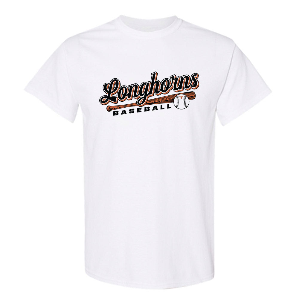Texas - NCAA Baseball : Kimble Schuessler - T-Shirt Sports Shersey