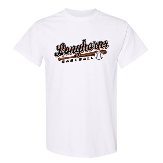 Texas - NCAA Baseball : Max Belyeu - T-Shirt Sports Shersey