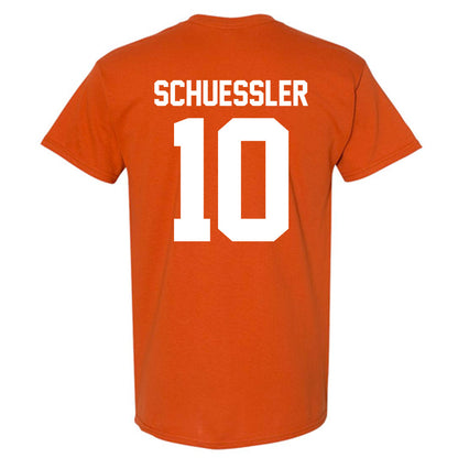 Texas - NCAA Baseball : Kimble Schuessler - T-Shirt Sports Shersey