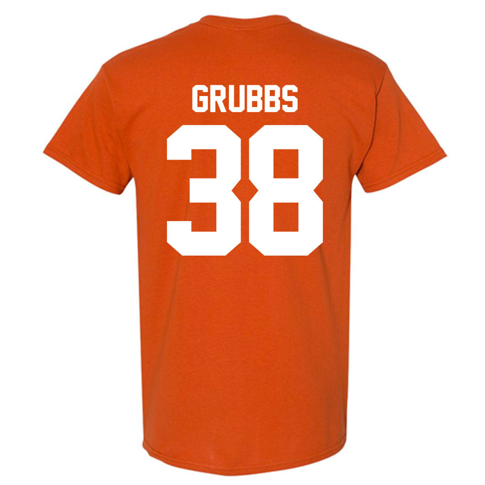 Texas - NCAA Baseball : Max Grubbs - T-Shirt Sports Shersey