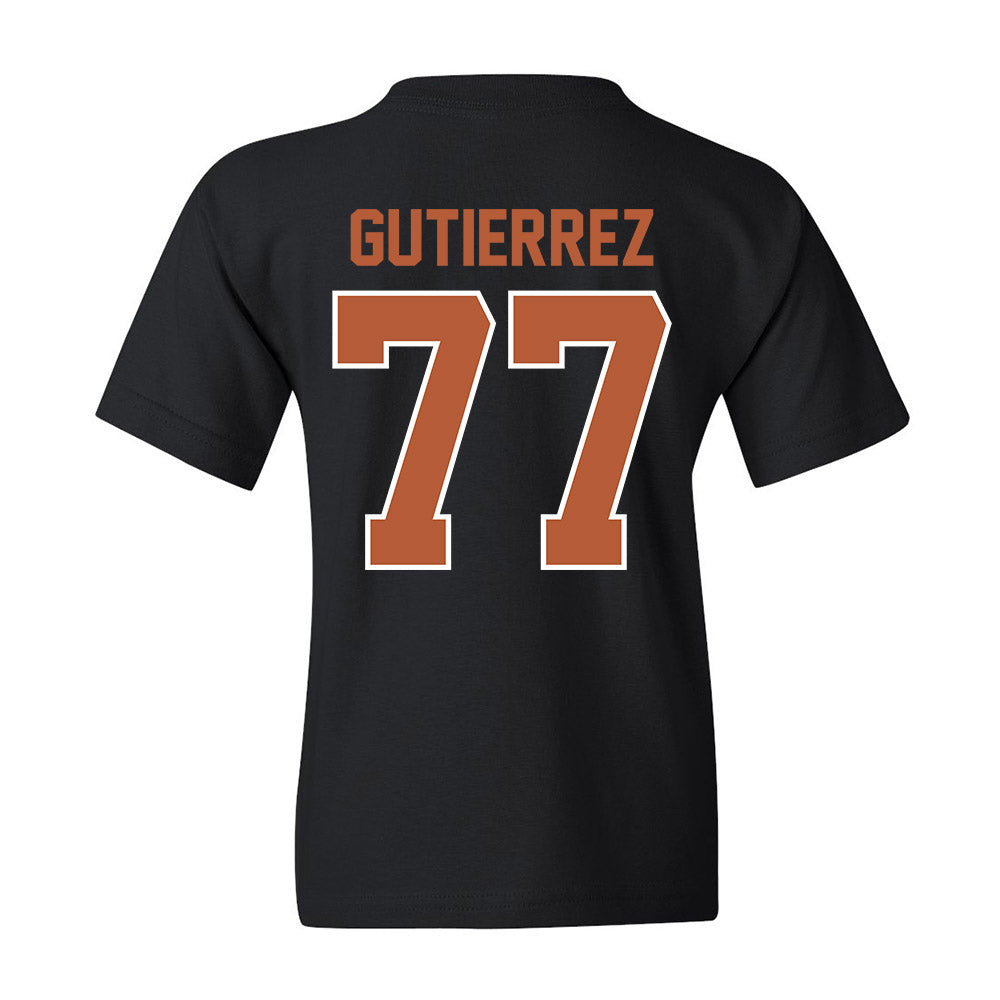 Texas - NCAA Softball : Citlaly Gutierrez - Youth T-Shirt Sports Shersey