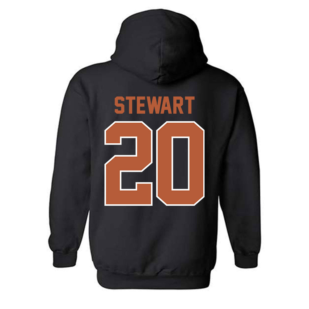 Texas - NCAA Softball : Katie Stewart - Hooded Sweatshirt Sports Shersey