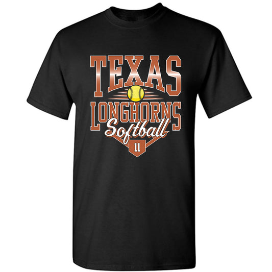Texas - NCAA Softball : Alyssa Washington - T-Shirt Sports Shersey