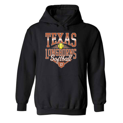 Texas - NCAA Softball : Teagan Kavan - Hooded Sweatshirt Sports Shersey