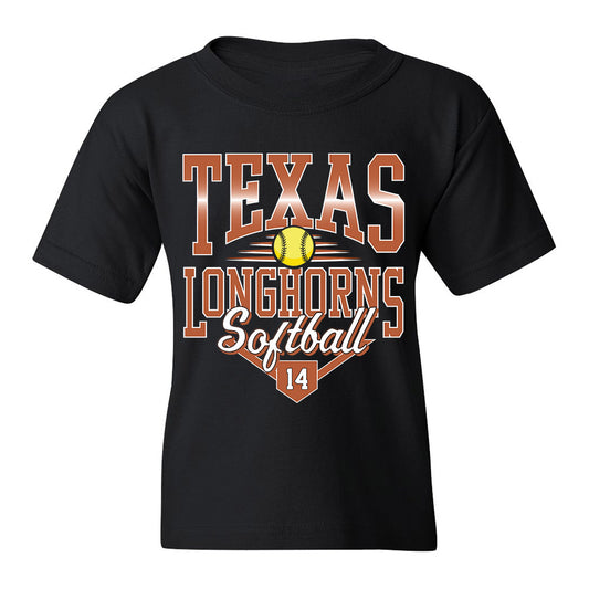 Texas - NCAA Softball : Reese Atwood - Youth T-Shirt Sports Shersey