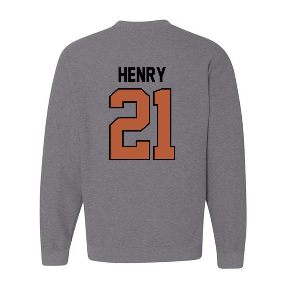 Texas - NCAA Softball : Kayden Henry - Crewneck Sweatshirt Sports Shersey