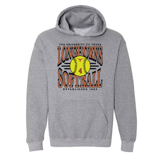 Texas - NCAA Softball : Adayah Wallace - Hooded Sweatshirt Sports Shersey