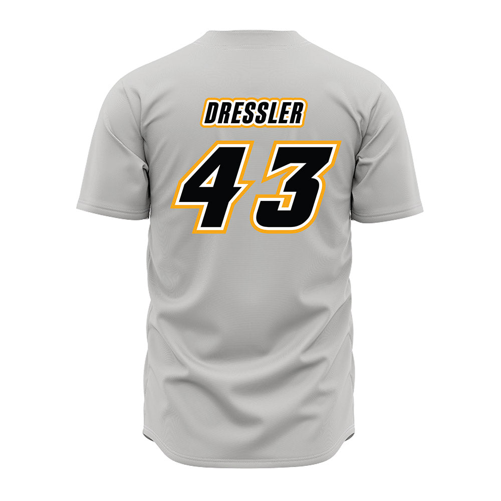 VCU - NCAA Baseball : Cade Dressler - Baseball Jersey Sport Grey