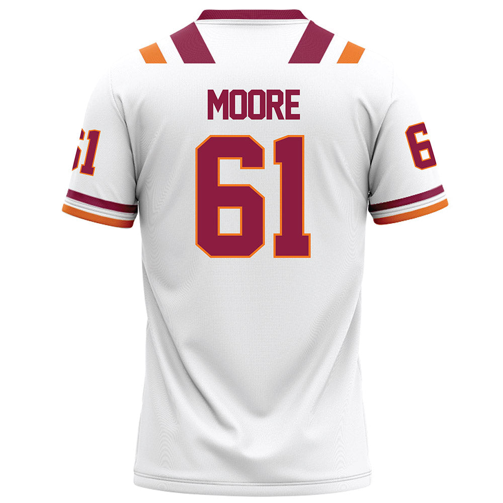 Virginia Tech - NCAA Football : Braelin Moore - Football Jersey White