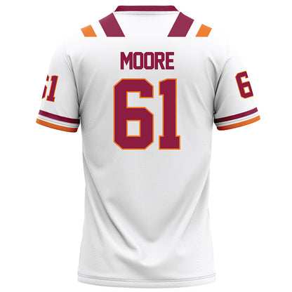 Virginia Tech - NCAA Football : Braelin Moore - Football Jersey White
