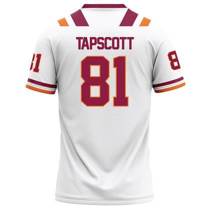Virginia Tech - NCAA Football : Jordan Tapscott - Football Jersey White