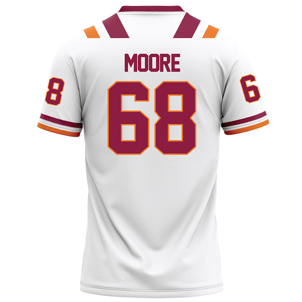 Virginia Tech - NCAA Football : Kaden Moore - Football Jersey White