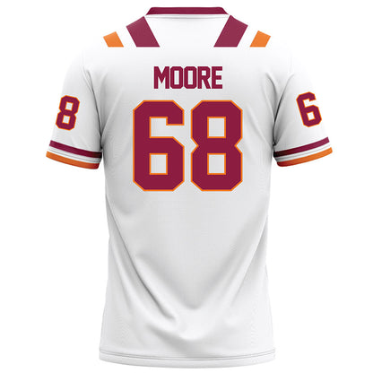 Virginia Tech - NCAA Football : Kaden Moore - Football Jersey White