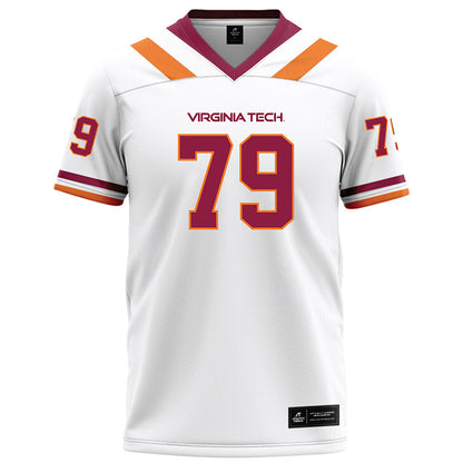 Virginia Tech - NCAA Football : Johnny Garrett - Football Jersey White