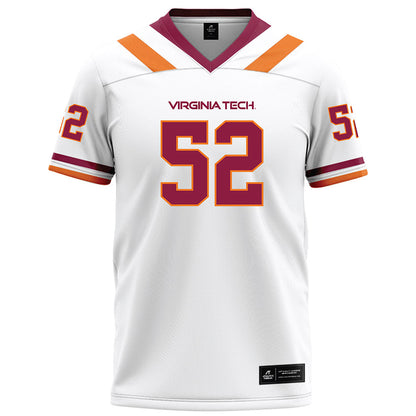 Virginia Tech - NCAA Football : Antwaun Powell-Ryland Jr - Football Jersey White