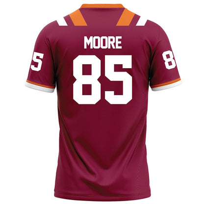 Virginia Tech - NCAA Football : Peter Moore - Football Jersey Maroon
