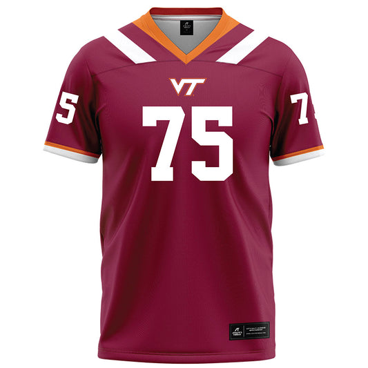 Virginia Tech - NCAA Football : Bob Schick - Football Jersey Maroon