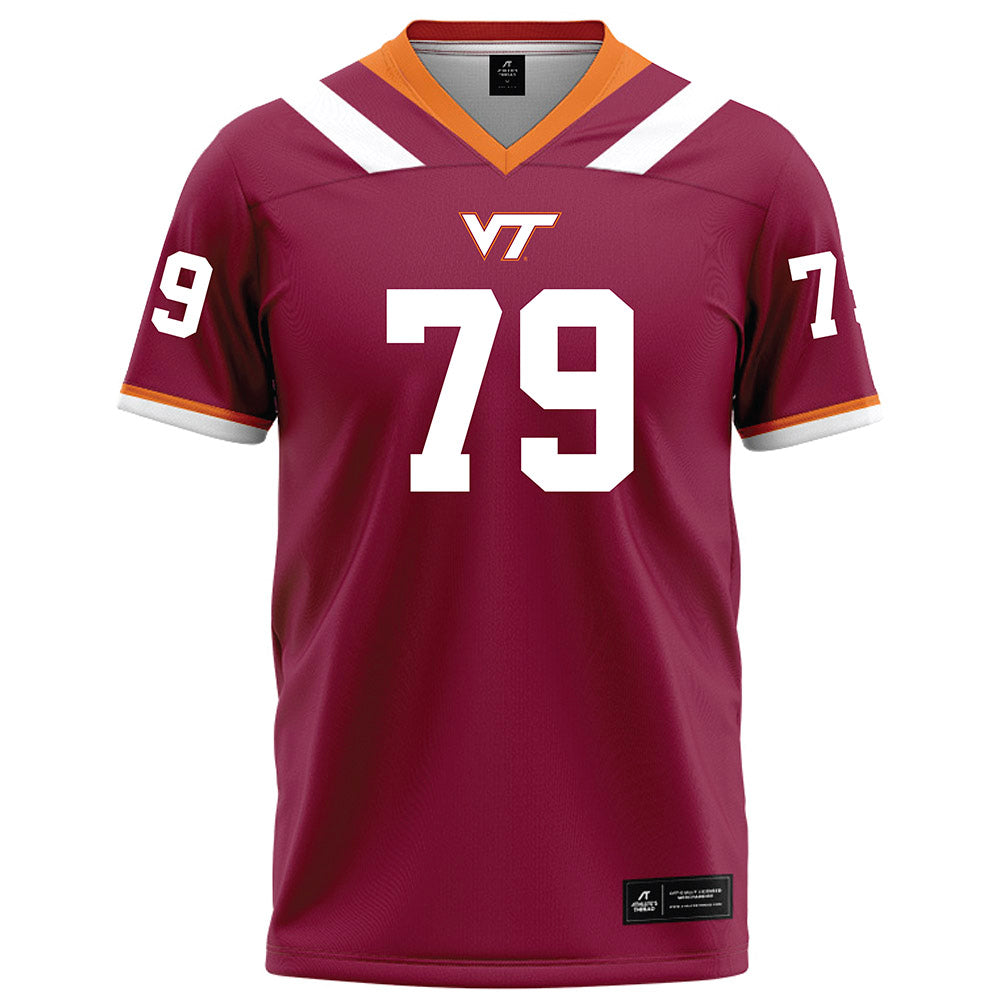 Virginia Tech - NCAA Football : Johnny Garrett - Football Jersey Maroon