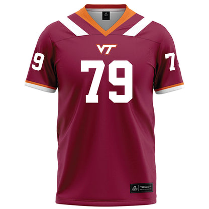 Virginia Tech - NCAA Football : Johnny Garrett - Football Jersey Maroon