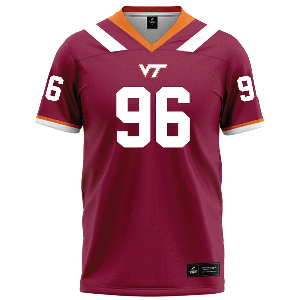 Virginia Tech - NCAA Football : Christian Epling - Football Jersey Maroon
