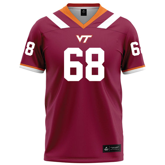 Virginia Tech - NCAA Football : Kaden Moore - Football Jersey Maroon