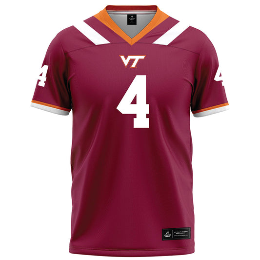 Virginia Tech - NCAA Football : Chance Fitzgerald - Football Jersey Maroon