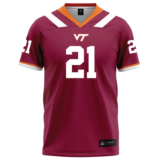 Virginia Tech - NCAA Football : Keli Lawson - Football Jersey Maroon