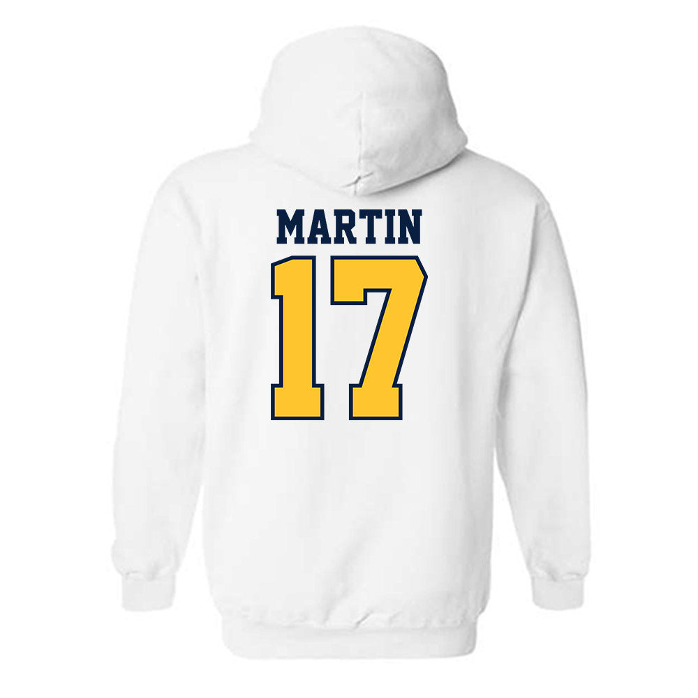 UC Berkeley - NCAA Football : Josiah Martin - Hooded Sweatshirt Sports Shersey