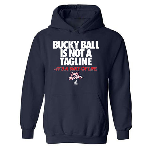 Samford - NCAA Men's Basketball : Bucky McMillan - Hooded Sweatshirt Individual Caricature