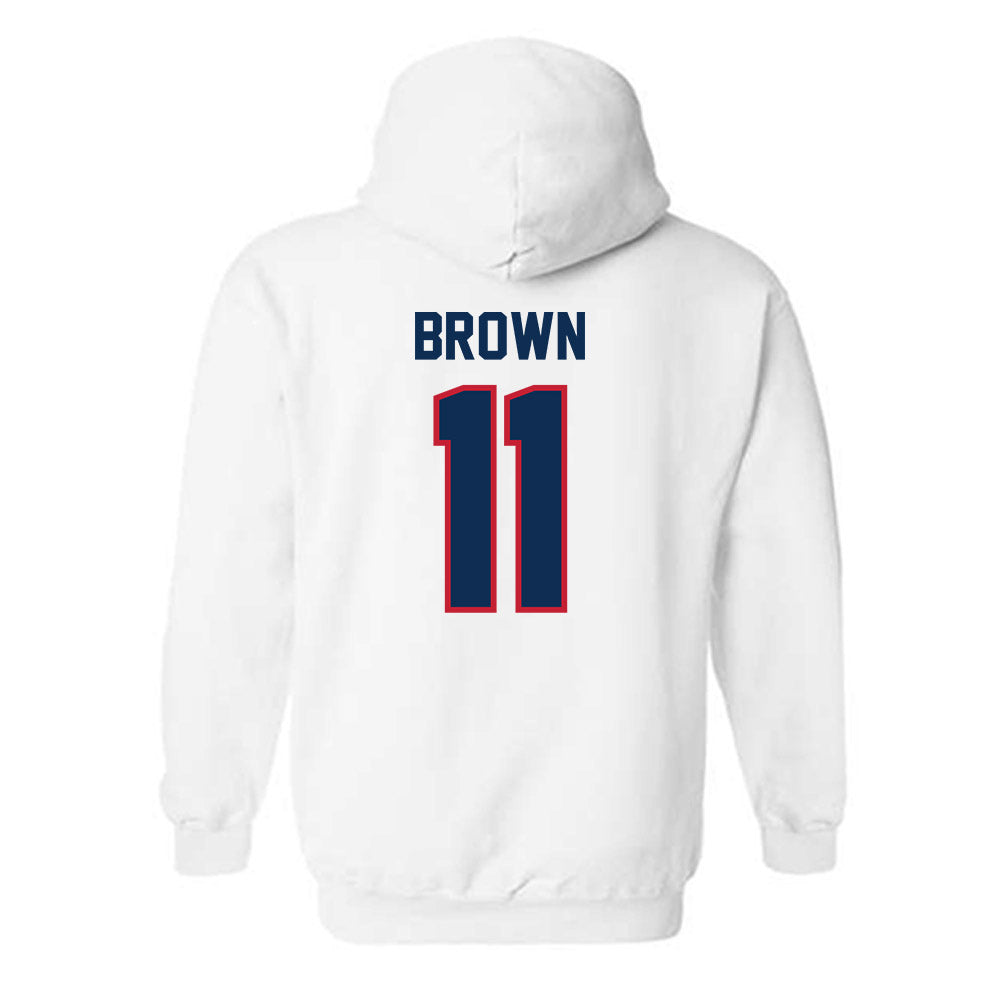 FAU - NCAA Football : Kahzir Brown - Hooded Sweatshirt Classic Shersey