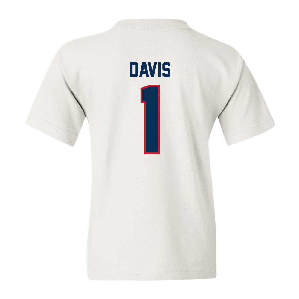 FAU - NCAA Men's Basketball : Johnell Davis - Youth T-Shirt Classic Shersey