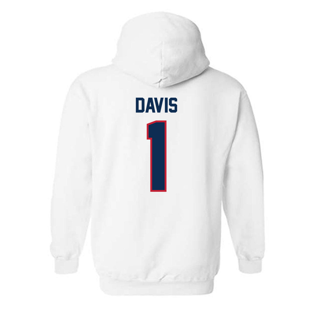 FAU - NCAA Men's Basketball : Johnell Davis - Hooded Sweatshirt Classic Shersey